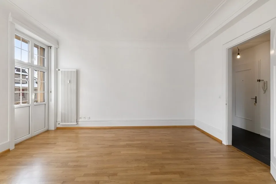 Helle 3-Zimmerwohnung an Toplage beim Badischen Bahnhof