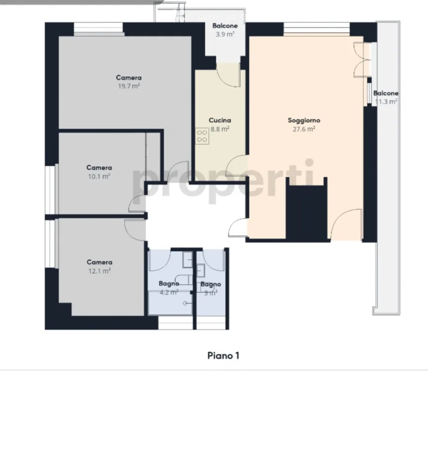 Arbedo Miete 4,5 alles inklusive, 1 P