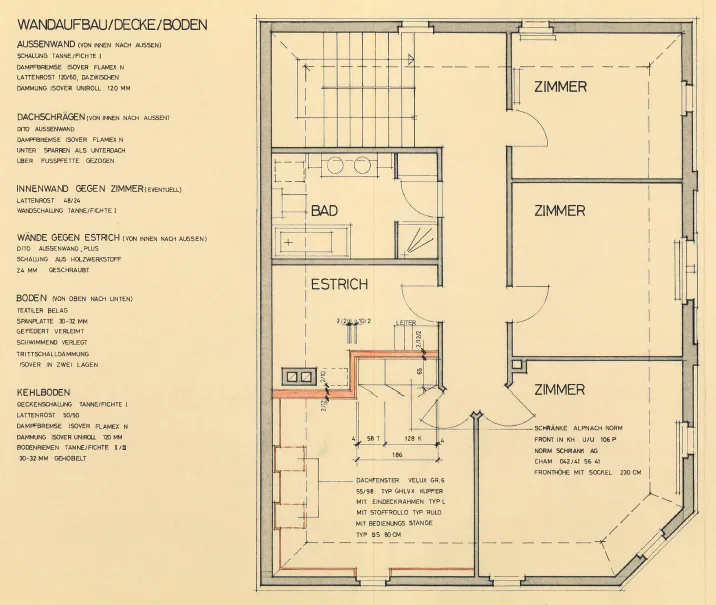 8.5-Zimmer-Maisonettewohnung mit Altbaucharme, grosser Terrasse und Garten in Hausen am Albis