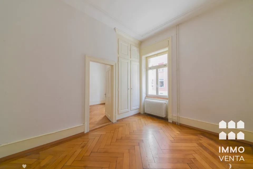 Helle 3-Zimmer-Altbauwohnung im Erdgeschoss – Biel/Bienne