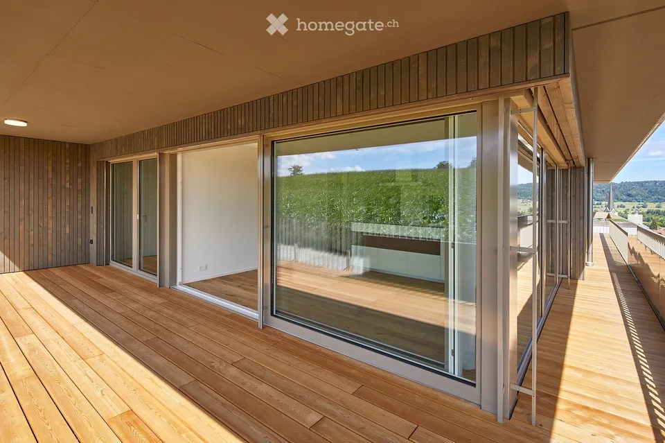 Moderne 3.5 Zimmerwohnung mit Weitblick