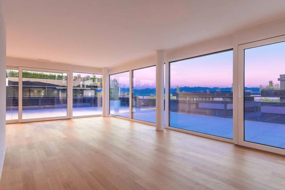 Attico nuovo di 4.5 locali con terrazza sul tetto – foto 3 di 13