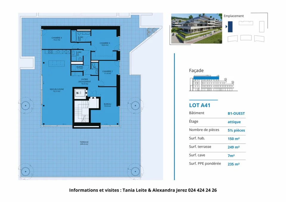 Attique neuf de 5.5 pièces avec rooftop terrasse – photo 13 of 13