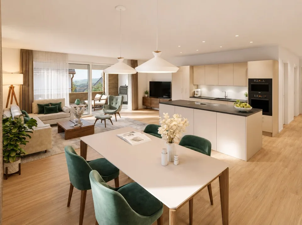 4.5-Room Maisonette with Gallery and Balcony – photo 6 of 10