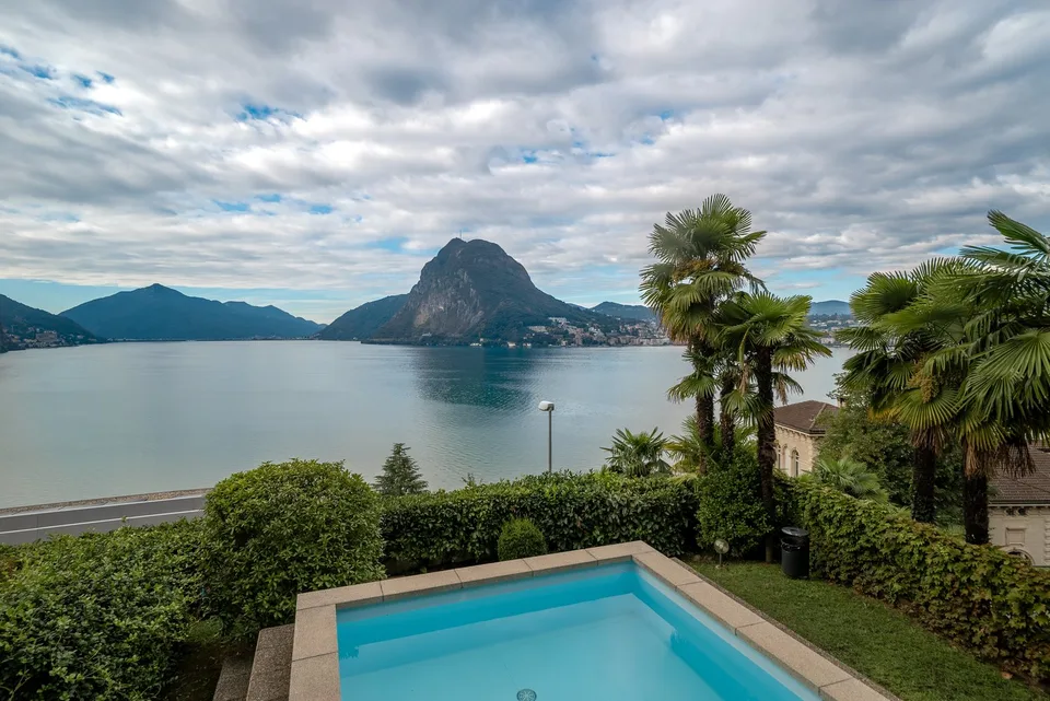 Luminoso appartamento con vista lago a Lugano-Castagnola – foto 3 di 10
