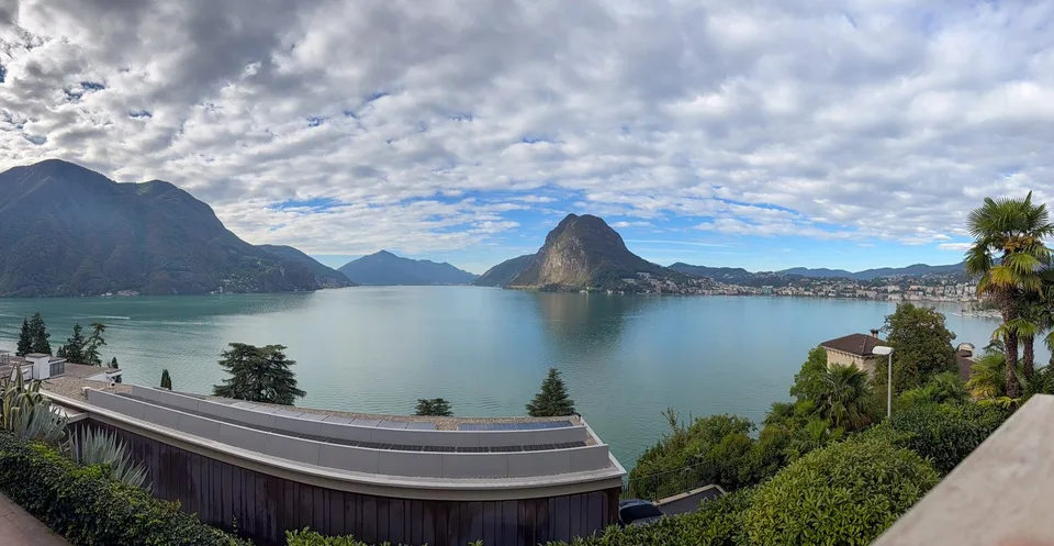 Luminoso appartamento con vista lago a Lugano-Castagnola – foto 2 di 10