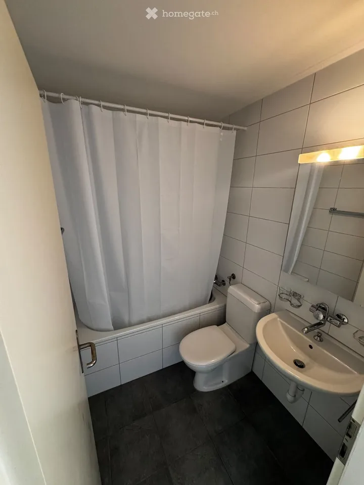 Appartamento accogliente di 1,5 locali con balcone e bella vista a Wettingen