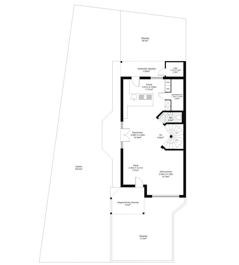 Doppeleinfamilienhaus in Weisslingen – Foto 10 von 11