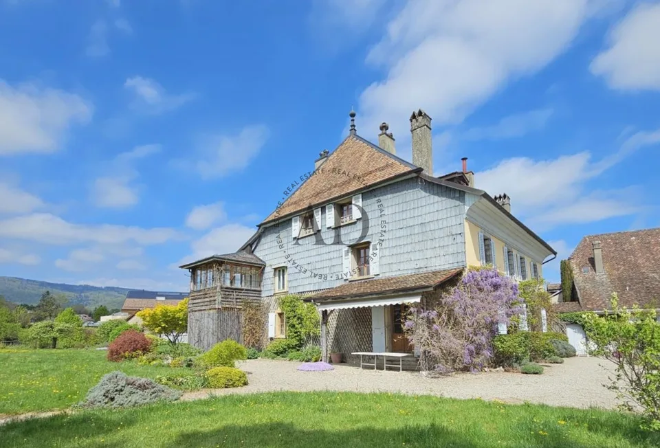 Grande maison familiale au coeur de la campagne vaudoise