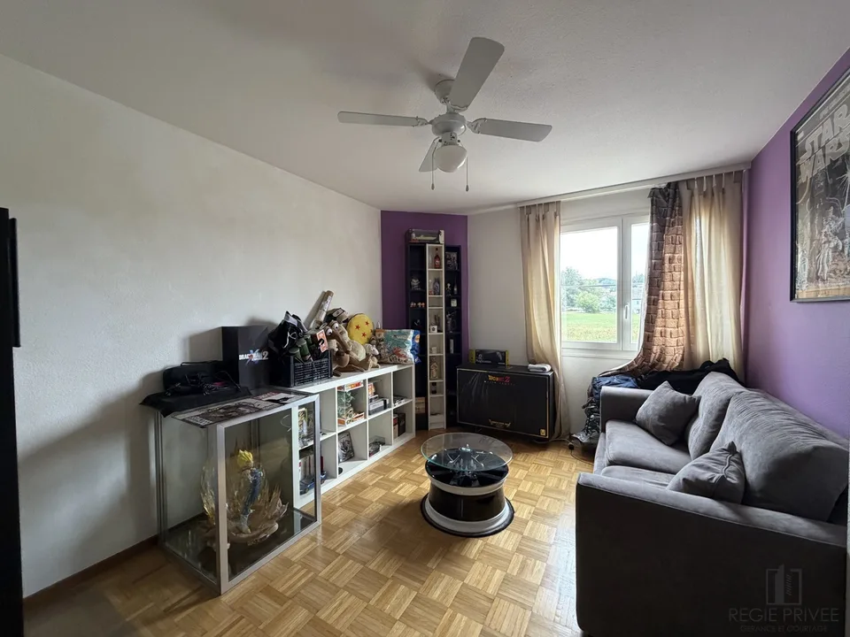 Bel appartement avec jardin et jacuzzi à Bottens