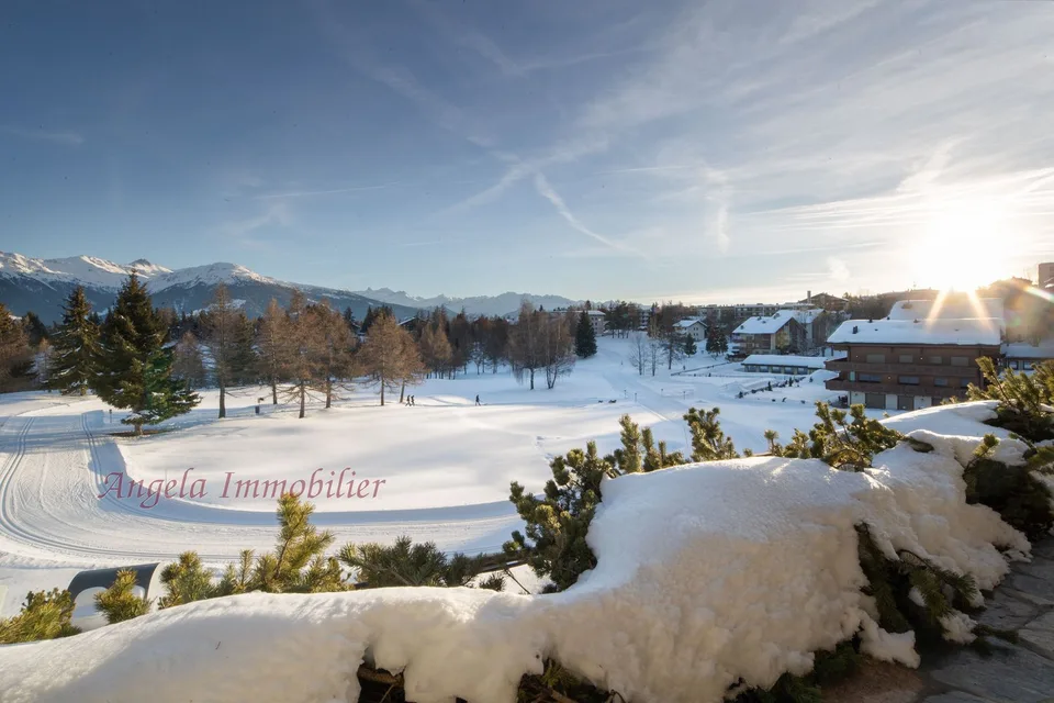 Appartamento di 3 camere da letto mozzafiato nel centro di Crans-Montana con strutture SPA