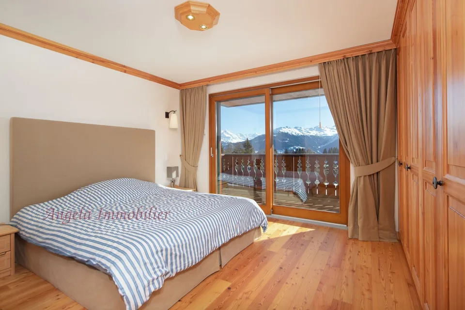 Appartamento di 3 camere da letto mozzafiato nel centro di Crans-Montana con strutture SPA