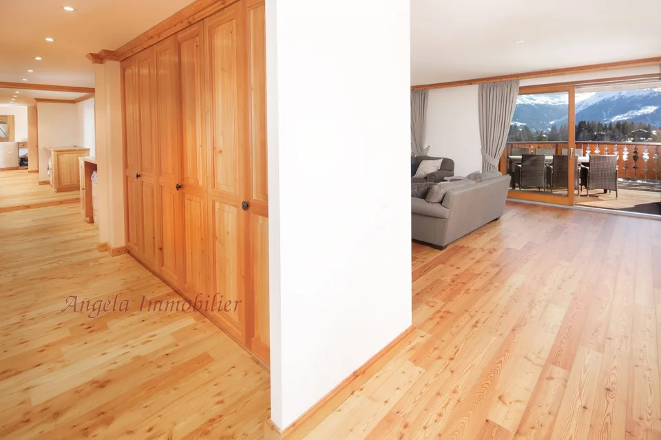 Appartamento di 3 camere da letto mozzafiato nel centro di Crans-Montana con strutture SPA