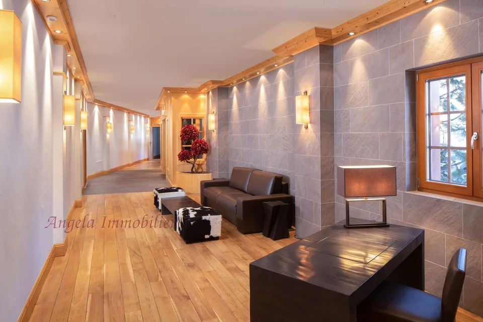 Appartamento di 3 camere da letto mozzafiato nel centro di Crans-Montana con strutture SPA
