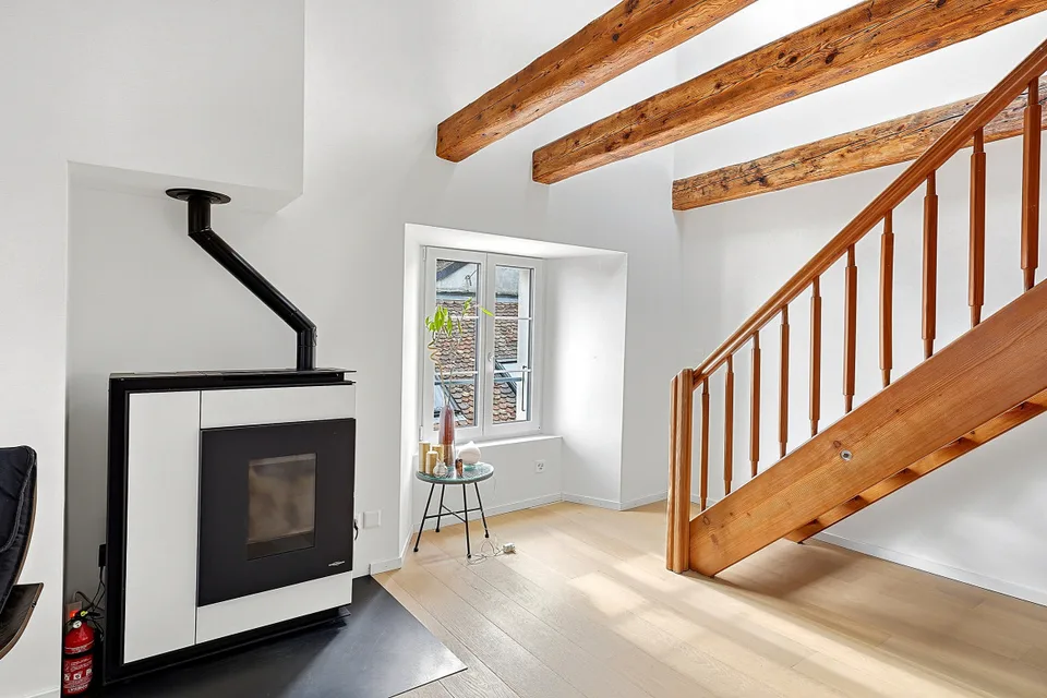 Triplex rénové dans une bâtisse de 1865, à 10 min de Morges – foto 21 di 26