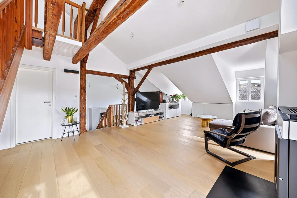 Triplex rénové dans une bâtisse de 1865, à 10 min de Morges – foto 22 di 26