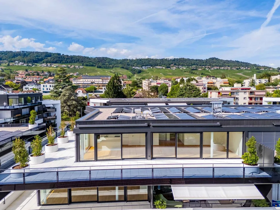 Magnifico attico nuovo di 5,5 locali con rooftop esclusivo a 360 gradi – foto 6 di 13