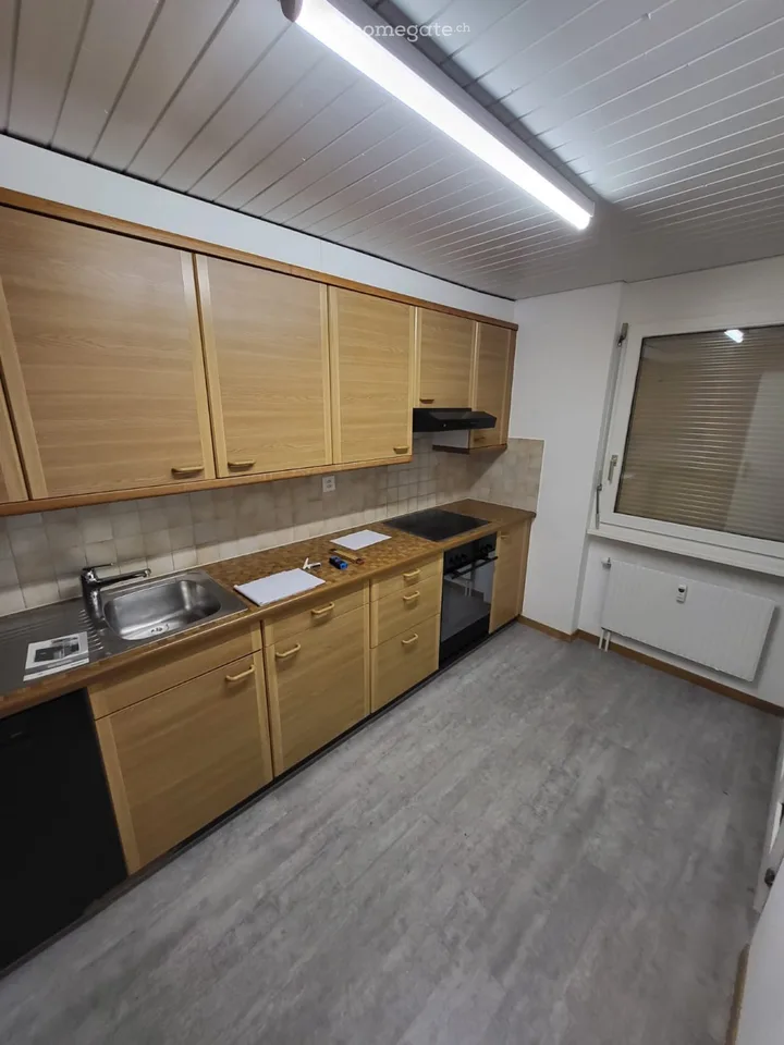 4.5 room apartment, ground floor, two terraces
