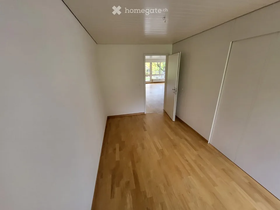 4.5 room apartment, ground floor, two terraces