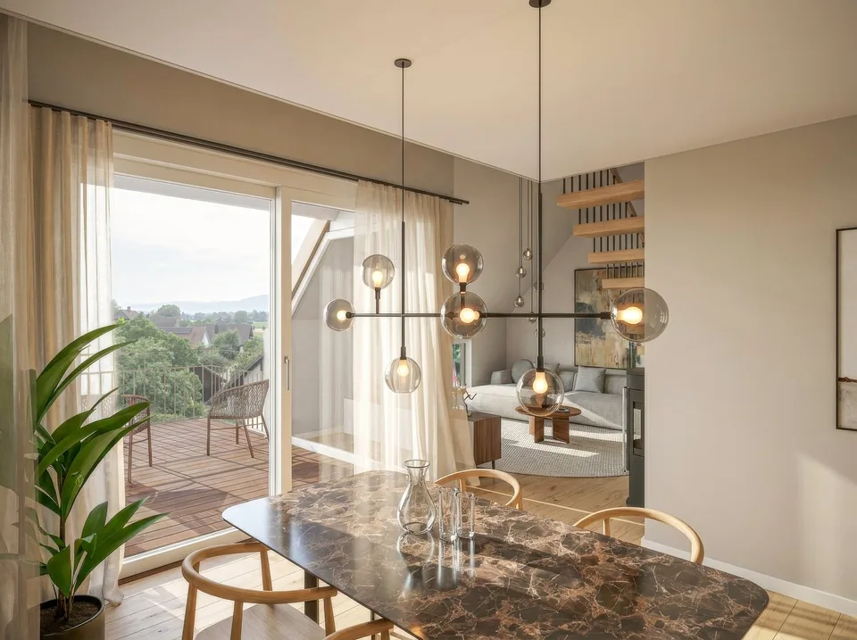 C2: Charmante maisonette 2.5 pièces à Scheuren – Neuf 2027 – photo 3 sur 9
