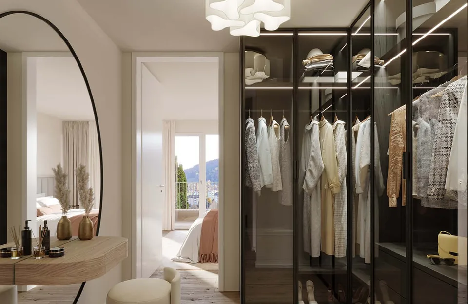 "RESERVIERT" - Exklusive 4.5-Zimmer-Wohnung mit grosszügiger Terrasse und Panoramablick – Foto 11 von 16