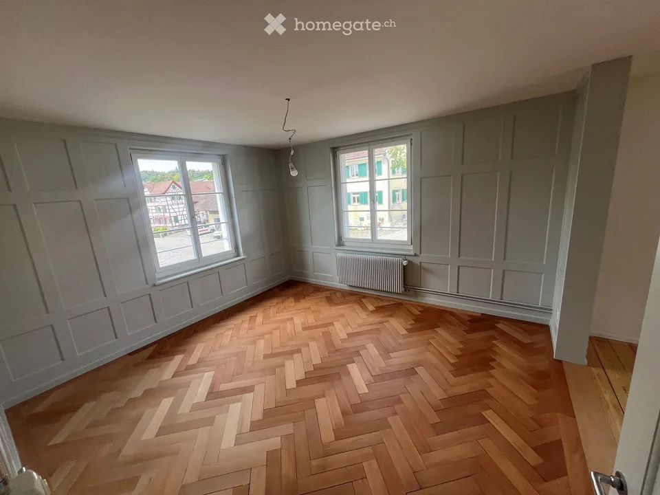 2.5-room apartment in Trüllikon – freshly renovated with balcony