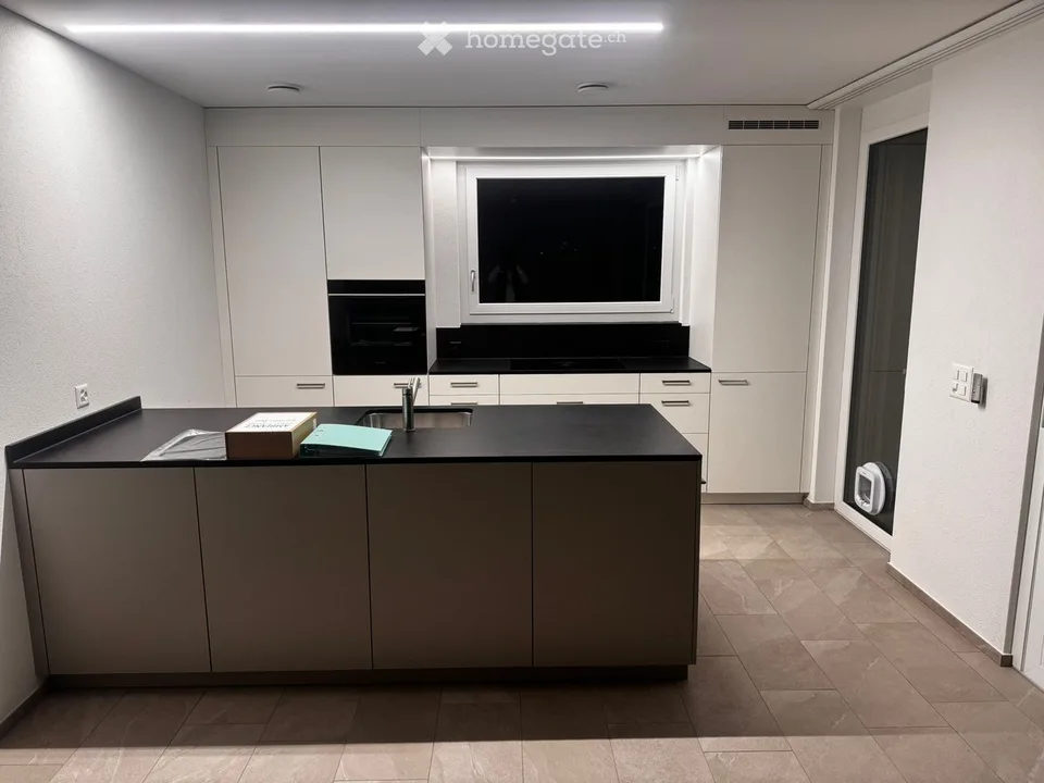 Appartamento nuovo di 3,5 locali luminoso a Dietwil – Posizione tranquilla con balcone