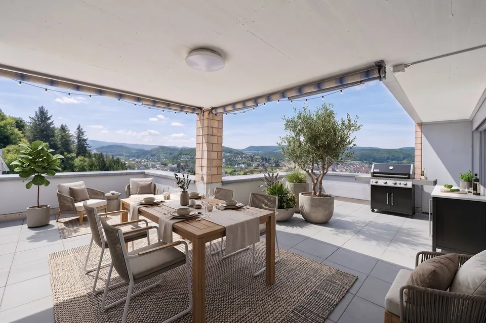 Appartamento terrazza soleggiato con vista panoramica – foto 2 di 13
