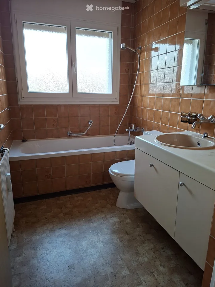 Appartement ensoleillé de 3,5 pièces avec balcon et vue magnifique à Busswil BE