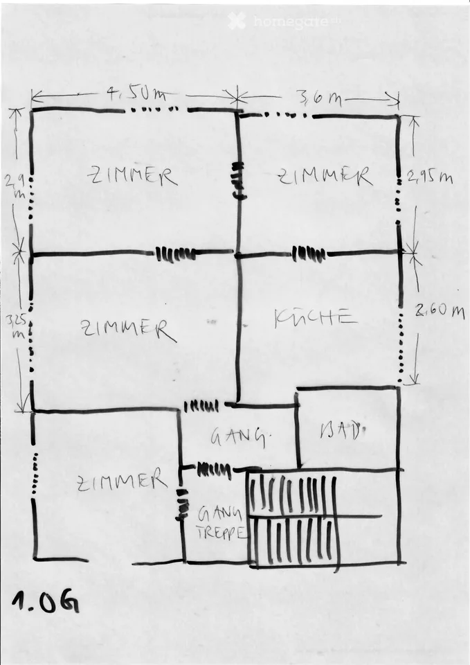 4-Zimmer-Wohnung in 2-Familienhaus mit Balkon / 3-Zimmer-Wohnung mit direktem Gartenabgang