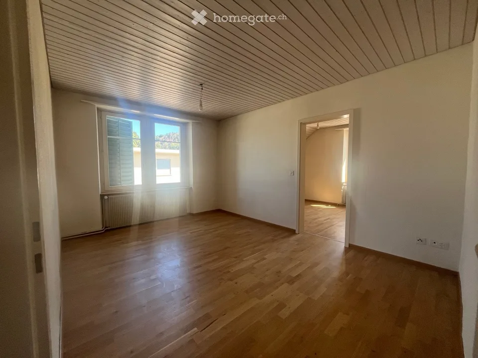 4-Zimmer-Wohnung in 2-Familienhaus mit Balkon / 3-Zimmer-Wohnung mit direktem Gartenabgang