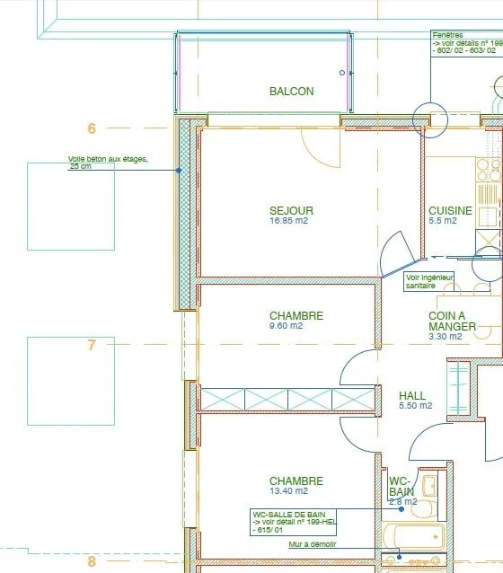 Divers appartements idéalement situés