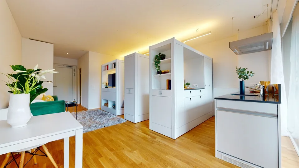 Appartamento ammobiliato per single nell'area Henz