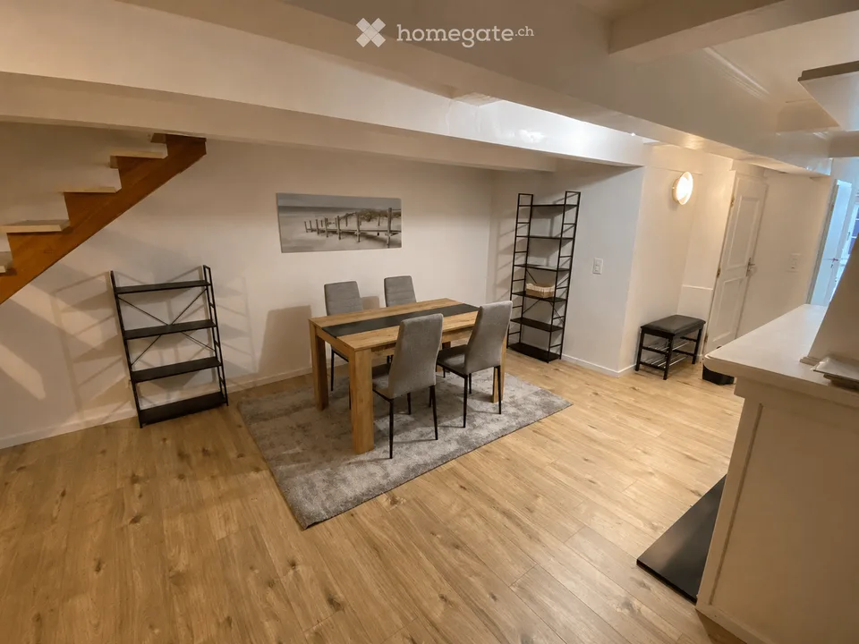 Duplex/house in Delémont, furnished or unfurnished