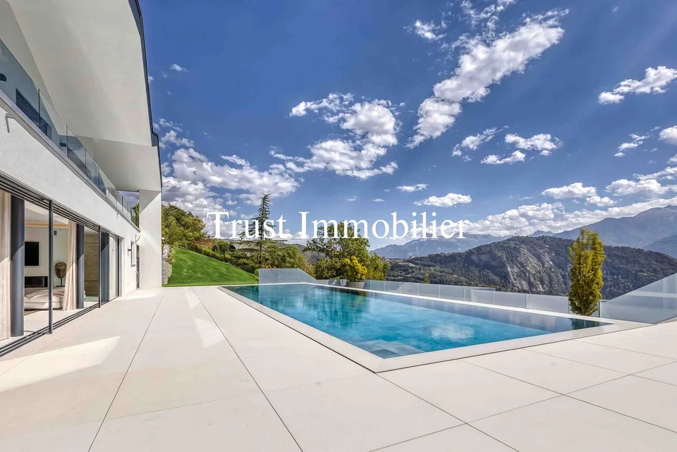 6006. RARE. Villa d'exception avec vue sur les Alpes (Ayent) – photo 4 sur 13