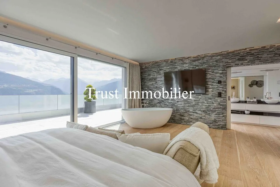 6006. RARE. Villa d'exception avec vue sur les Alpes (Ayent) – photo 9 sur 13