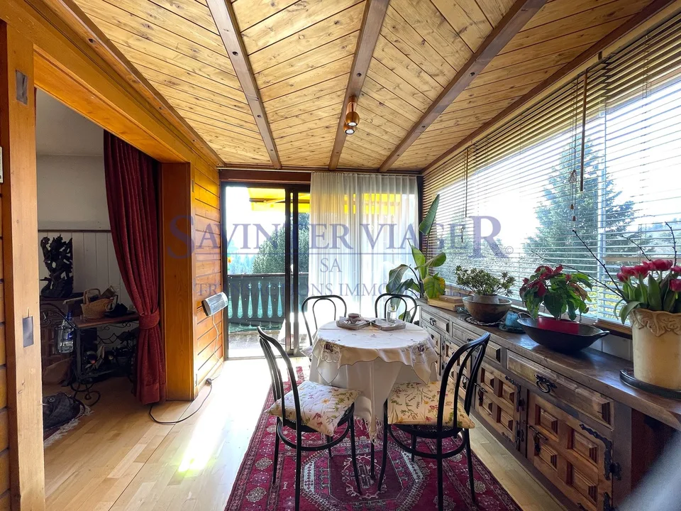 VIAGER. Châtel-St-Denis, Appartement au calme, jardin PPE 2034m2 – Foto 8 von 13