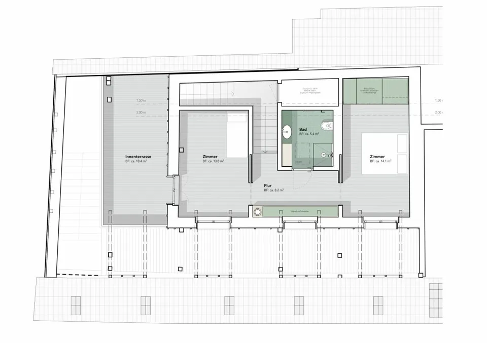 Premier occupation 3,5 à 4 pièces maisonnette