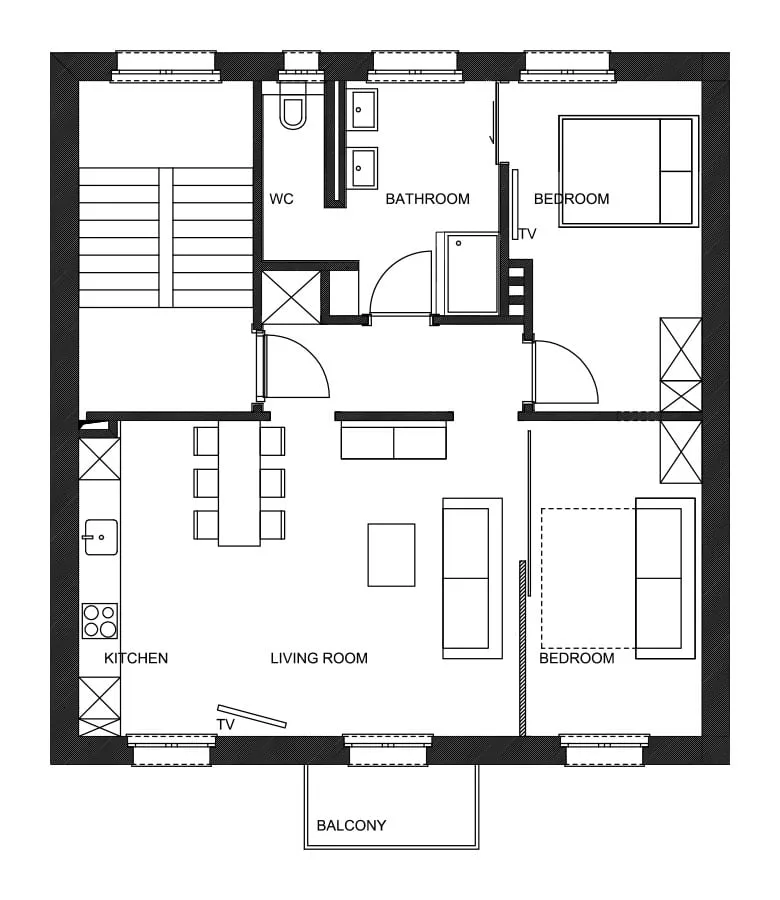 Grosszügige 3.5-Zimmer-Wohnung mit Balkon in Zürich-West – Foto 17 von 17