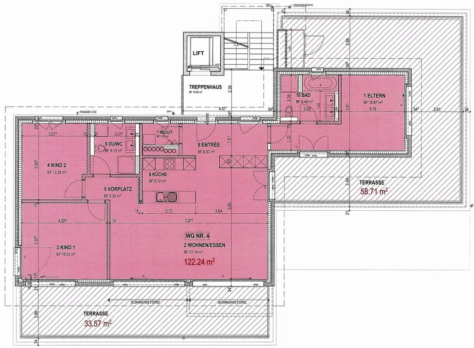4.5-Zimmer Attikawohnung in Villmergen