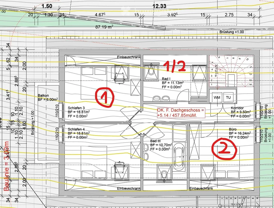 WG-Zimmer im Villenviertel mit herrlicher Alpensicht! 7 min Velo zum Bahnhof Olten (30min ZH/BE/BAS)