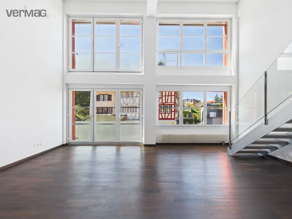 Unique 4.5-room loft with plenty of space and special living feel