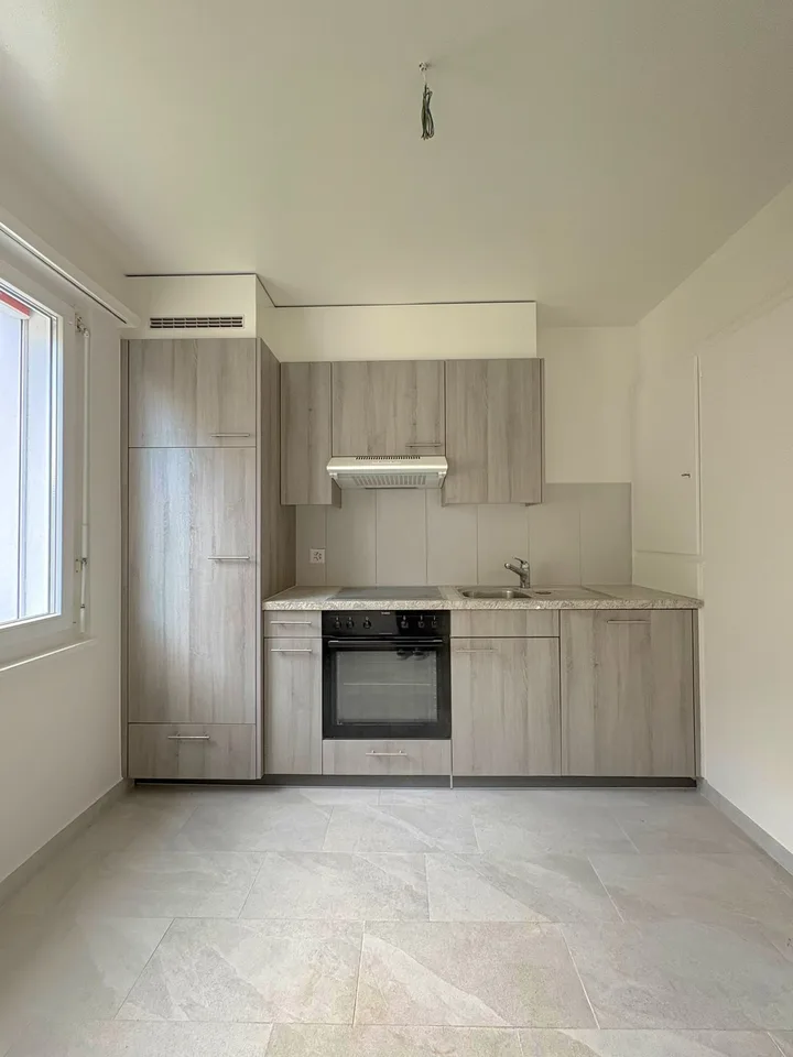 Appartement de 3 pièces rénové avec grand balcon