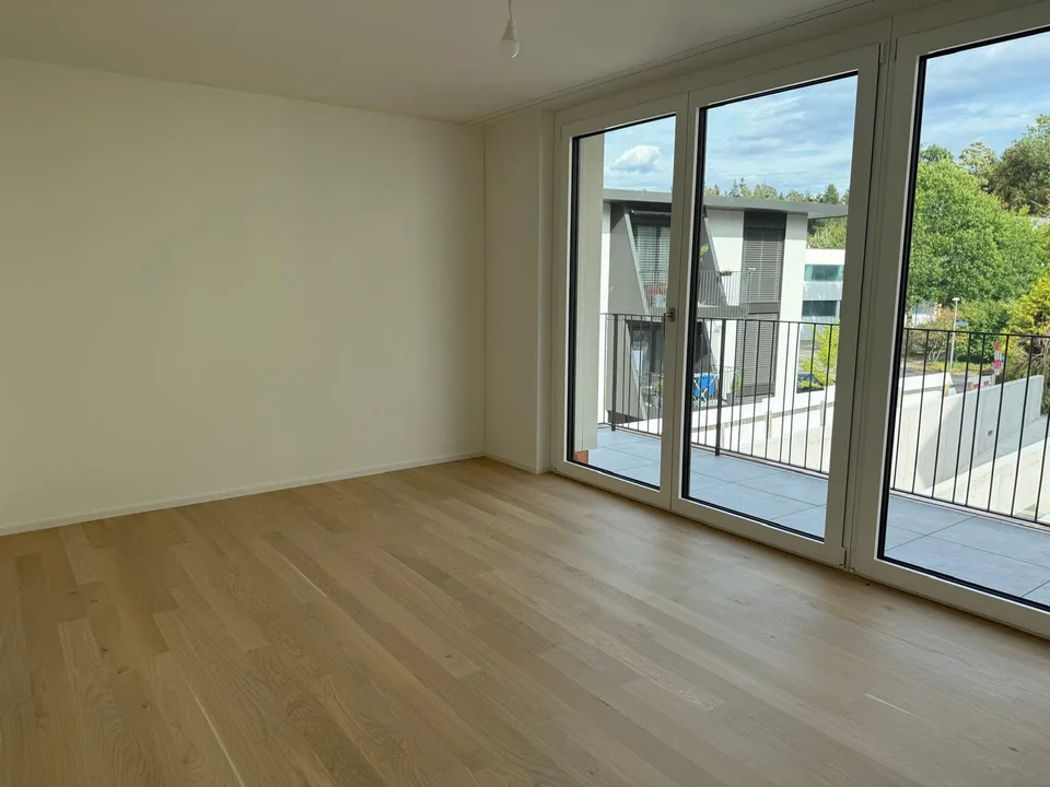 Maison mitoyenne neuve avec appartement maisonnette moderne 3.5 pièces !