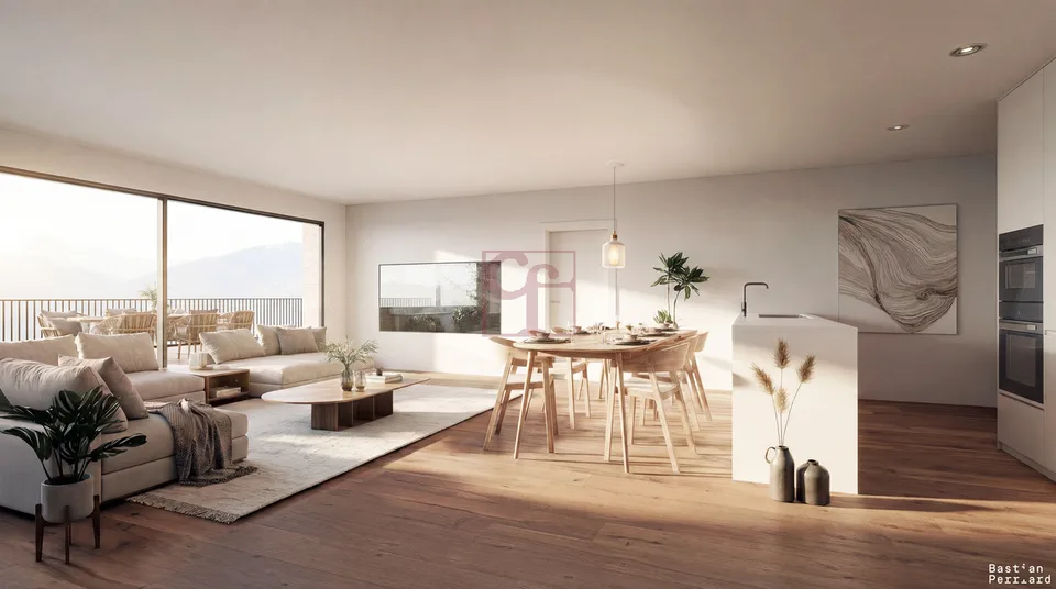 Crésuz - Neuwertiges Hochklassen-Apartment mit 5,5 Zimmern, Panoramablick – Foto 6 von 7