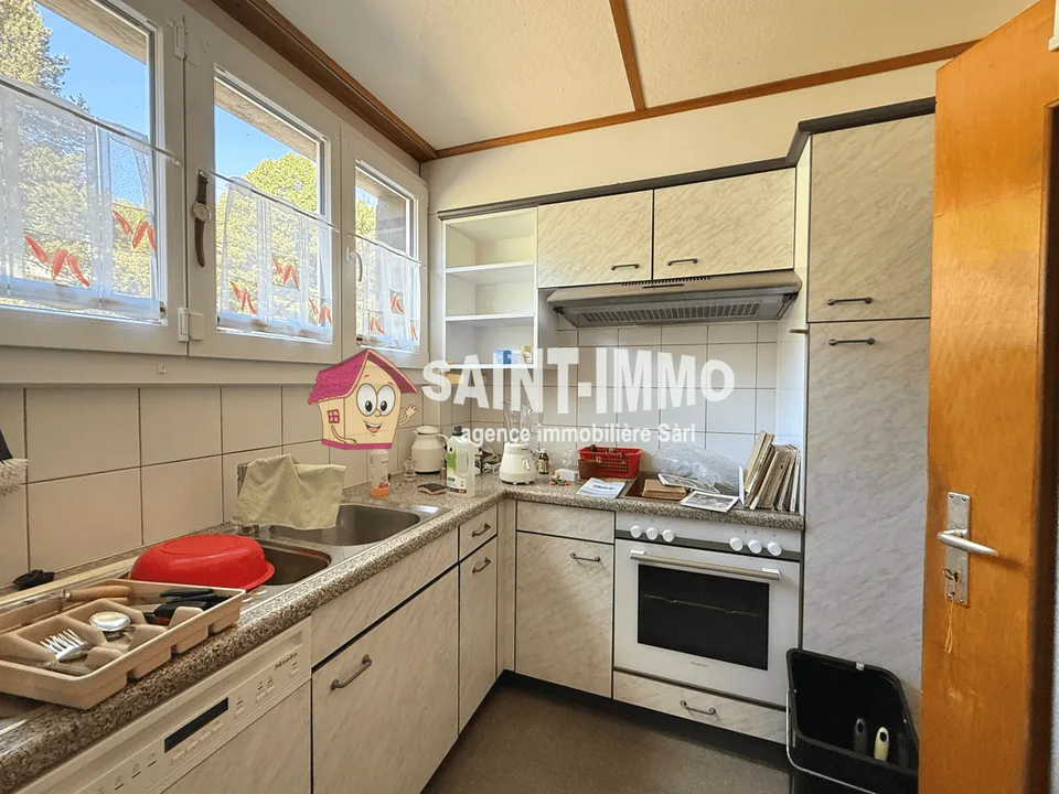 Chalet con due appartamenti (3 & 6.5 locali) con giardino alberato di 840 m2, terrazza e garage – foto 15 di 25