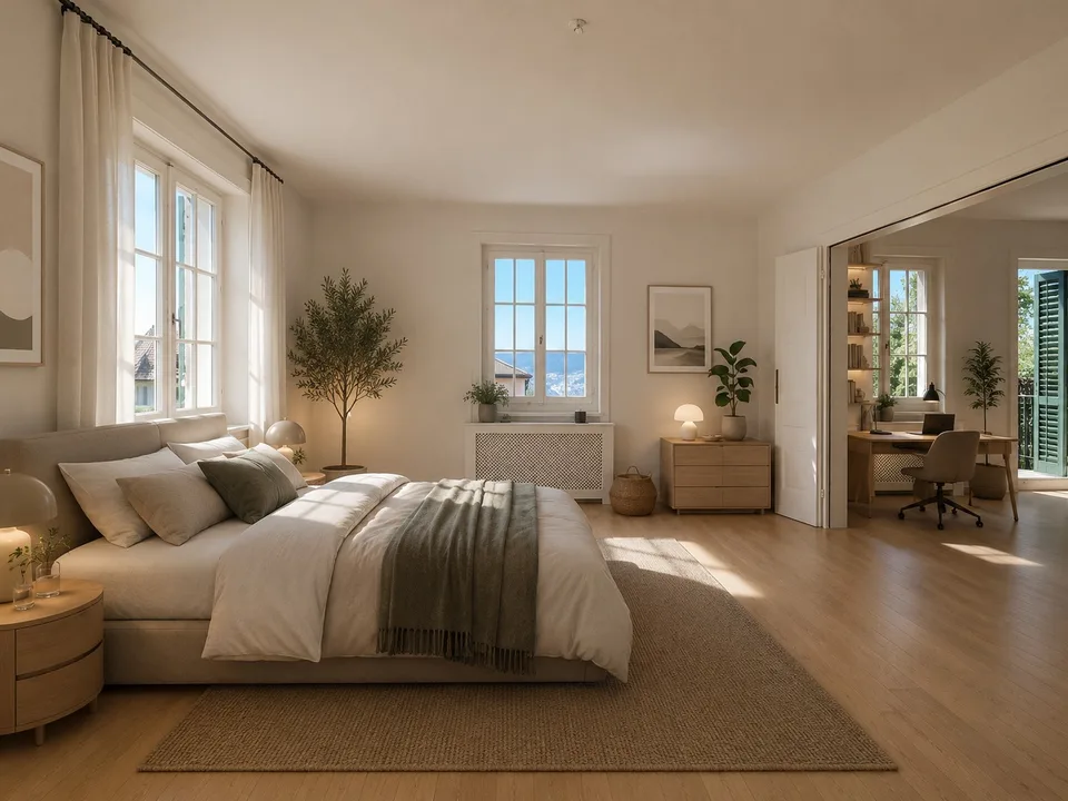 Villa sul Zürichberg con vista sulla città, lago e montagne – foto 2 di 11