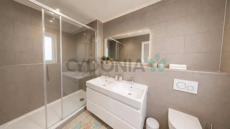 Exclusivité Belle maison mitoyenne de 135 m²,sur trois étages, en zone résidentielle d'Aire. – photo 8 sur 9
