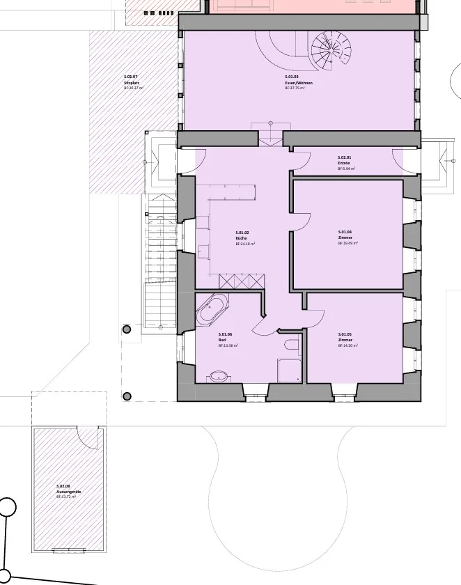 Wohnen wie im Einfamilienhaus! 4.5-Zimmer-Duplex-Wohnung in Staffelbach