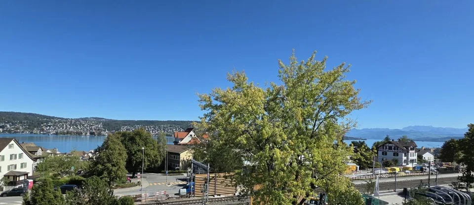 Appartamento attico con vista sul lago e sulla montagna a Rüschlikon – foto 4 di 15
